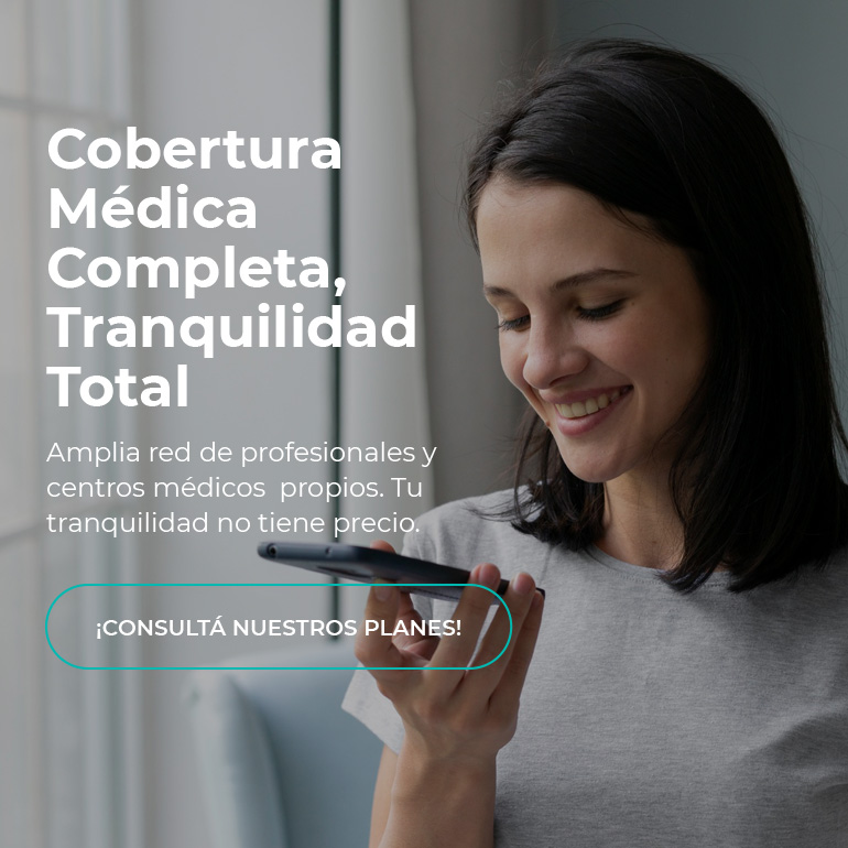 Amplia red de profesionales y centros médicos propios. Tu tranquilidad no tiene precio.