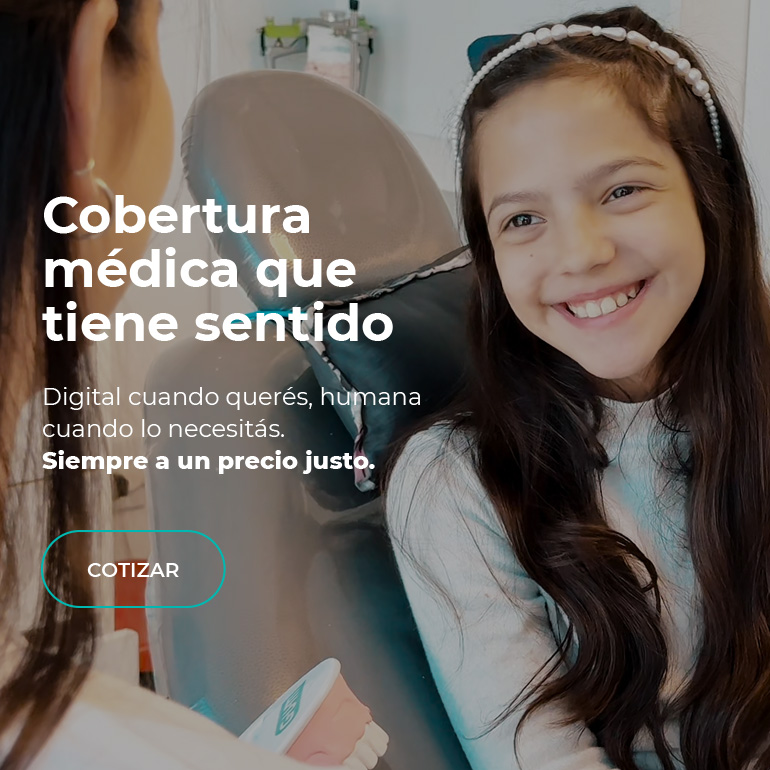 Cobertura Médica completa, tranquilidad Total. Amplia red de profesionales y centros médicos propios. Tu tranquilidad no tiene precio.