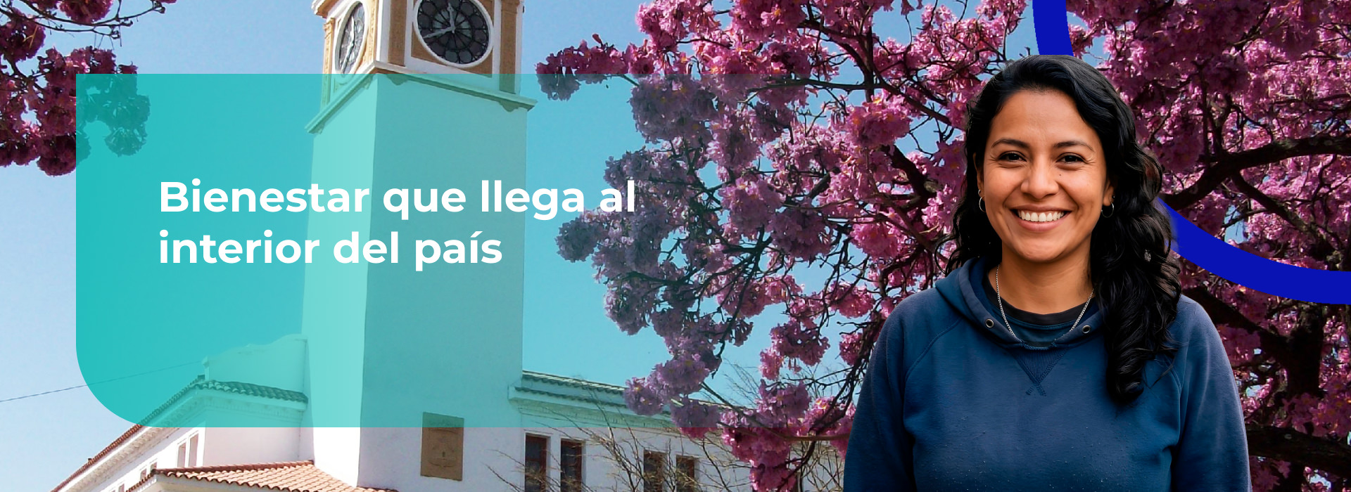 Bienestar que llega al interior del País