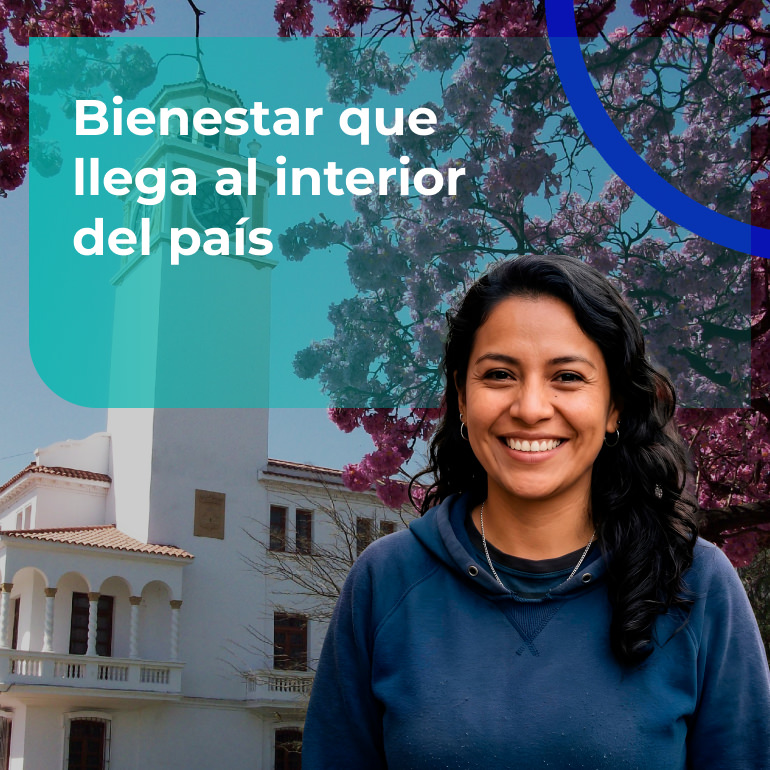 Bienestar que llega al interior del País