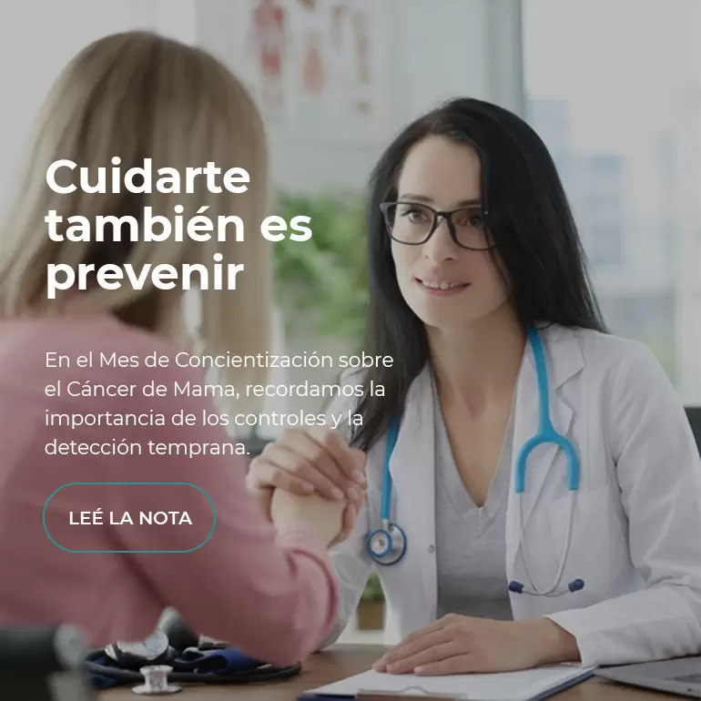 Cobertura Médica completa, tranquilidad Total. Amplia red de profesionales y centros médicos propios. Tu tranquilidad no tiene precio.